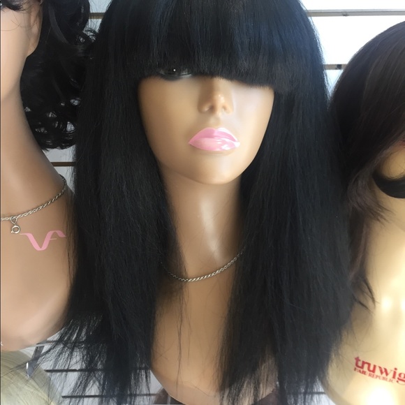 China Black Bang Wig Black china Wig 2020 - Picture 3 of 5